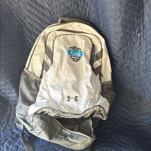 Belk Bowl Under Armour Silver and Gray Backpack